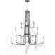 Barcelona 12 Light 44 inch Onyx Chandelier Ceiling Light