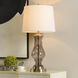 Cameron 32 inch 150.00 watt Smoke Grey Table Lamp Portable Light