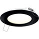Excel Black Slim panel, Recessed