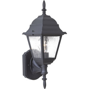Bay Hill 1 Light 17 inch Coal Outdoor Wall Mount in Black, Great Outdoors