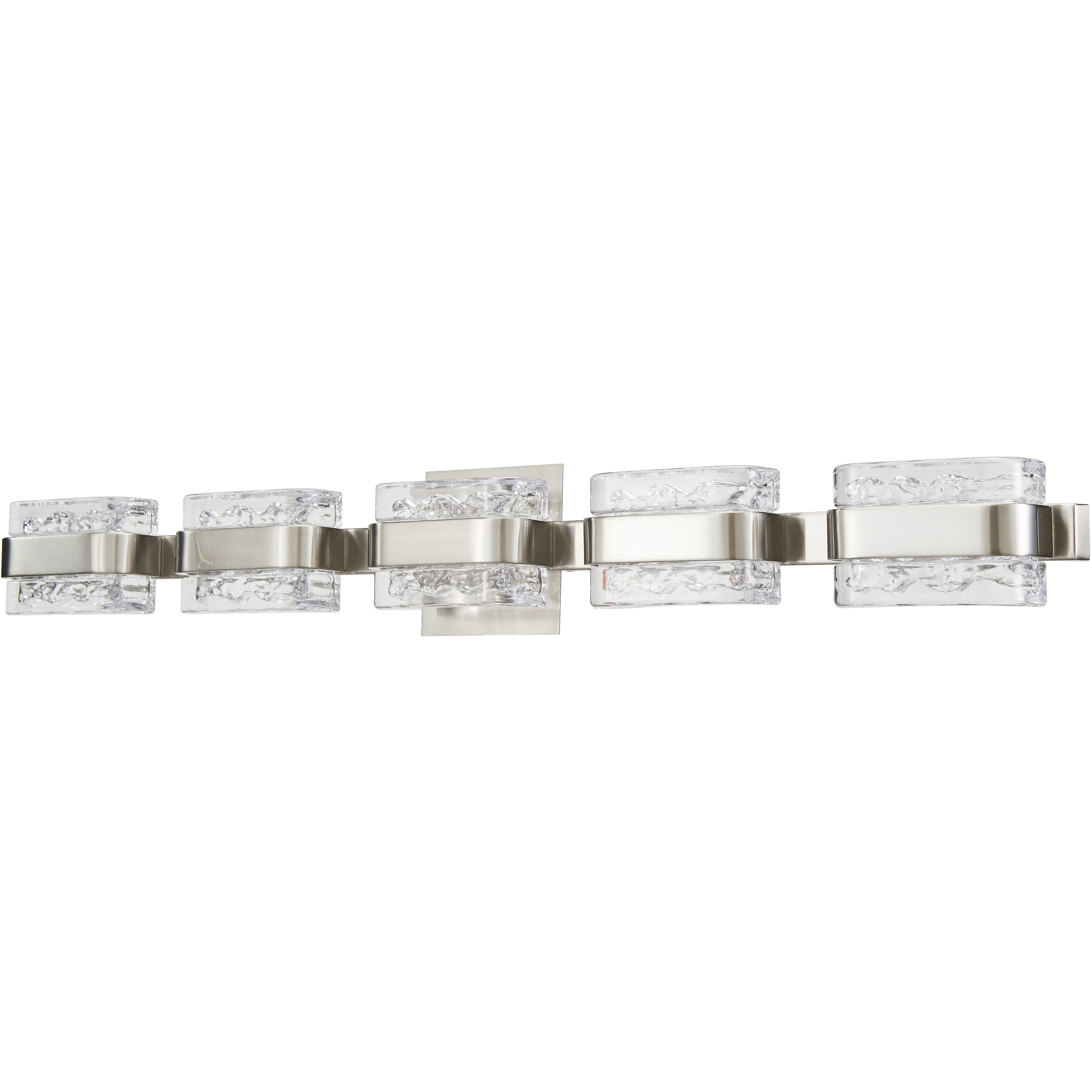 JoJo LED 32 inch Brushed Nickel Bath Vanity Light Wall Light
