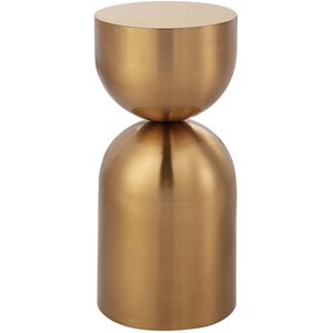Golden Vessel 22 X 10 inch Plated Gold Accent Table