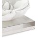 Magnolia 6 X 5 inch Sculpture in White