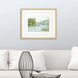 Waterside Collection Green Framed Art