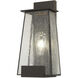 Bistro Dawn 1 Light 14 inch Dakota Bronze Outdoor Wall Mount, Great Outdoors