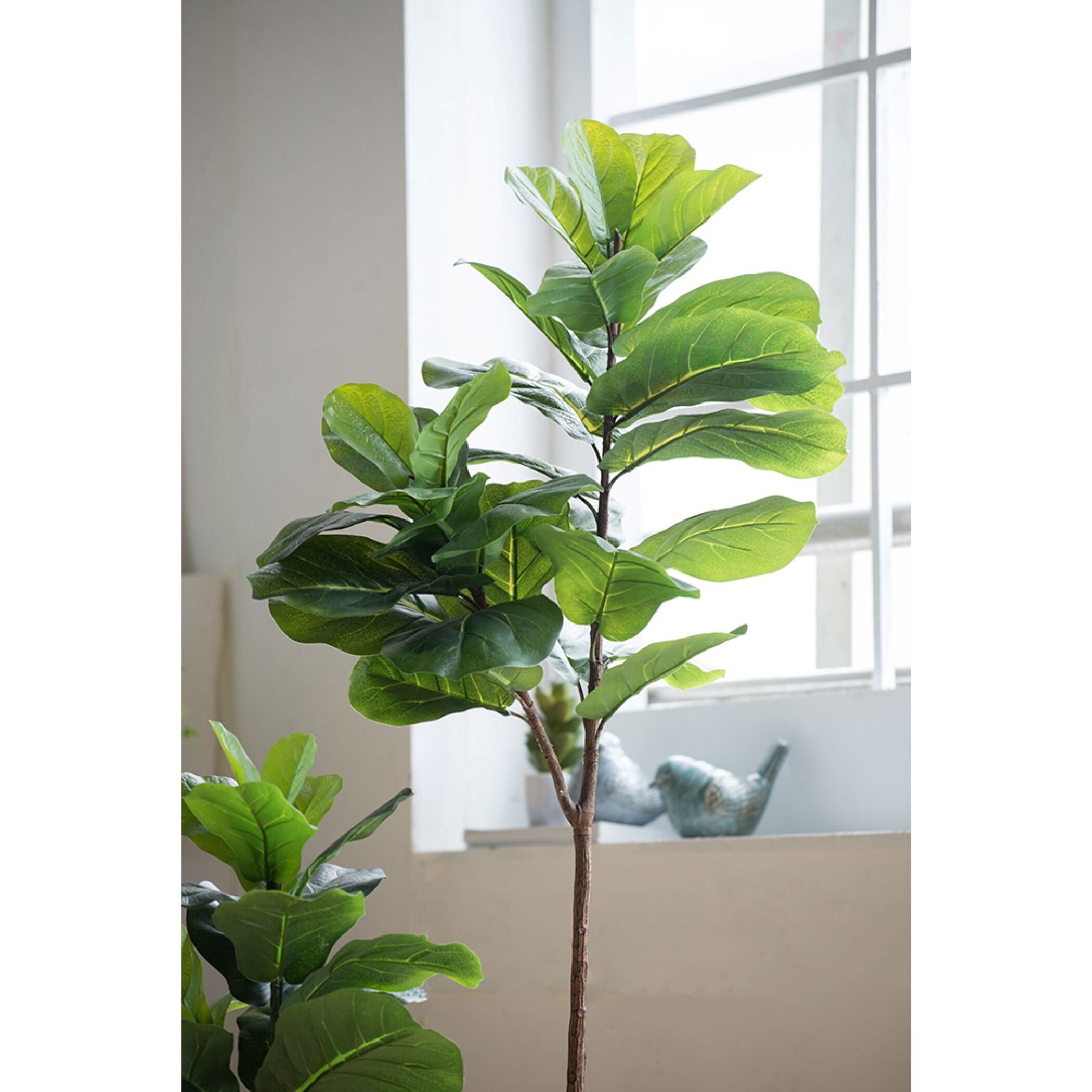 Fiddle-Leaf Green Faux Fiddle Leaf Tree