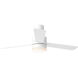 Era 52 LED 52 inch Matte White Indoor/Outdoor Ceiling Fan