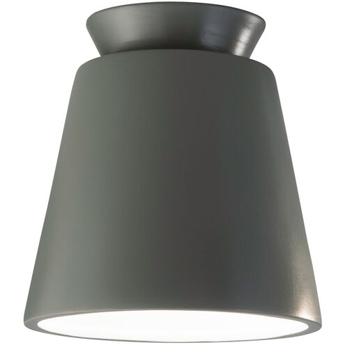 Radiance Collection LED 7.5 inch Antique Patina Flush-Mount Ceiling Light