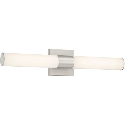 Vantage LED Brushed Nickel Wall Sconce Wall Light, Round