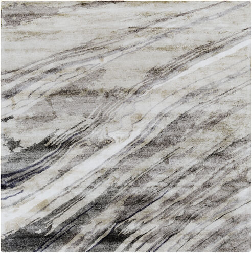 Gemini 96 X 96 inch Charcoal Rug in 8 Ft Square, Square