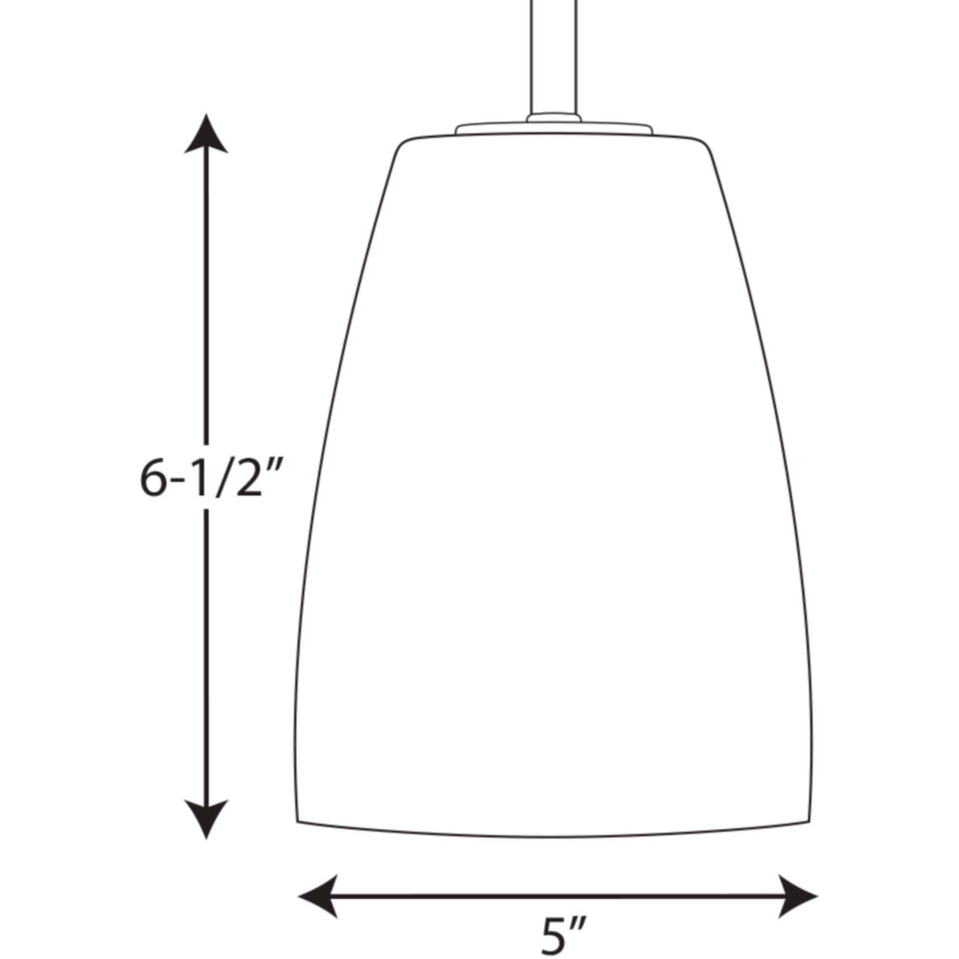 Leap 1 Light 5 inch Brushed Nickel Mini-Pendant Ceiling Light