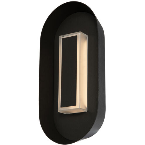 Prescott Outdoor LED 13 inch Matte Black Outdoor Wall Sconce