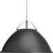 Tre 1 Light Graphite Pendant Ceiling Light, Large