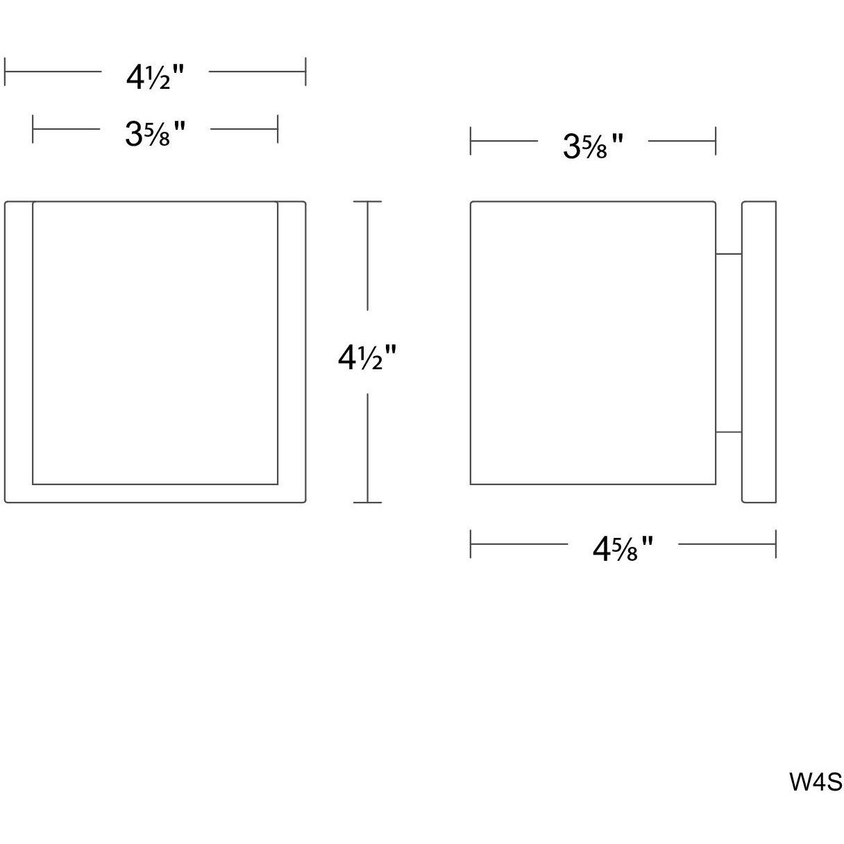 Zoron LED 4.25 inch White and Gold Outdoor Wall Lighting in White/Gold