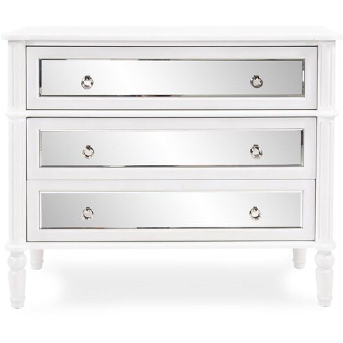 Madison Antique White Cabinet