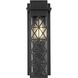 Wildey 1 Light 15 inch Black Outdoor Wall Sconce
