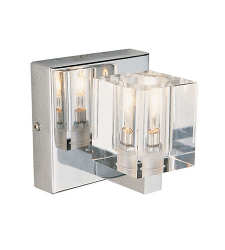 Seaglass 1 Light 5 inch Polished Chrome Wall Sconce Wall Light