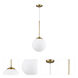 Solea 1 Light 10 inch Antique Brass Pendant Ceiling Light