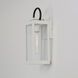 Nassau Vivex 1 Light 16 inch White / Black Outdoor Wall Mount