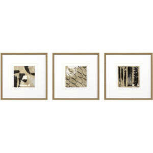 Grammercy Brown and Beige and Black Framed Art