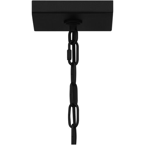 Hazel 1 Light 9 inch Earth Black Mini Pendant Ceiling Light