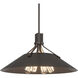 Henry 4 Light 23.1 inch Oil Rubbed Bronze and Oil Rubbed Bronze Pendant Ceiling Light