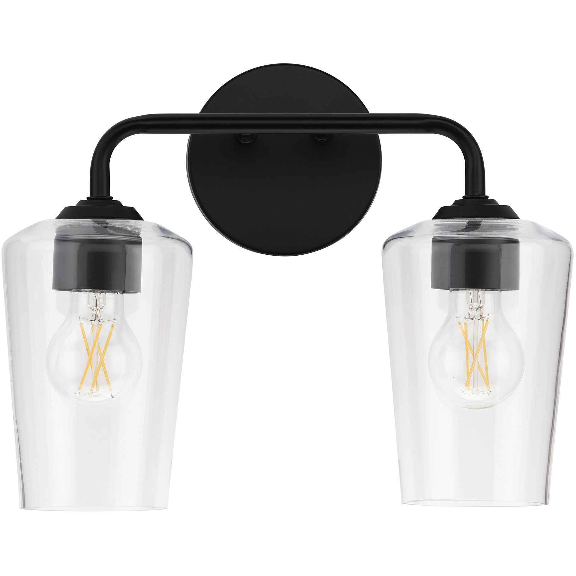 Celino 2 Light 14 inch Black Vanity Light Wall Light