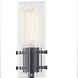 Velestino 8 Light Black Chandelier Ceiling Light