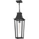 Coastal Elements Georgetown 1 Light 8.5 inch Black Outdoor Hanging Light