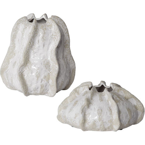 Urchin 9 X 8 inch Vases, Set of 2