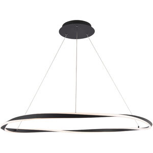 Eternal LED 41.56 inch Black Pendant Ceiling Light, dweLED