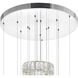 Madeline LED 24 inch Chrome Down Chandelier Ceiling Light