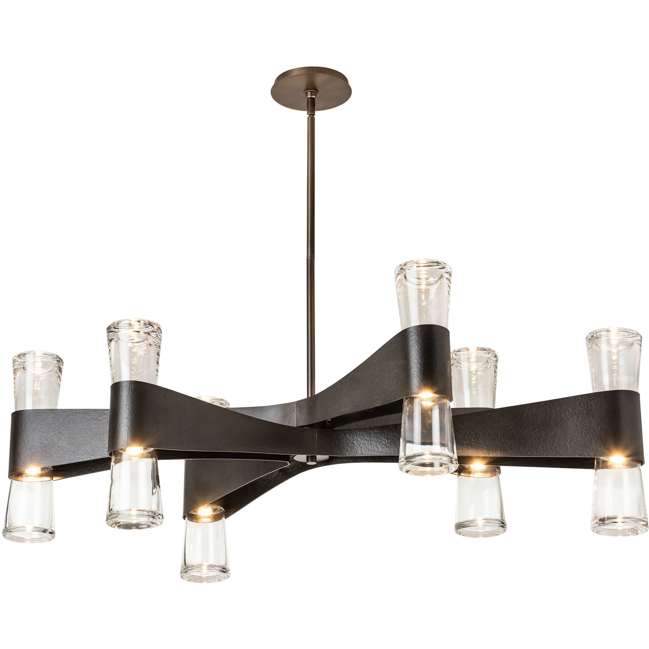Bellis 12 Light 48.4 inch Dark Smoke Chandelier Ceiling Light