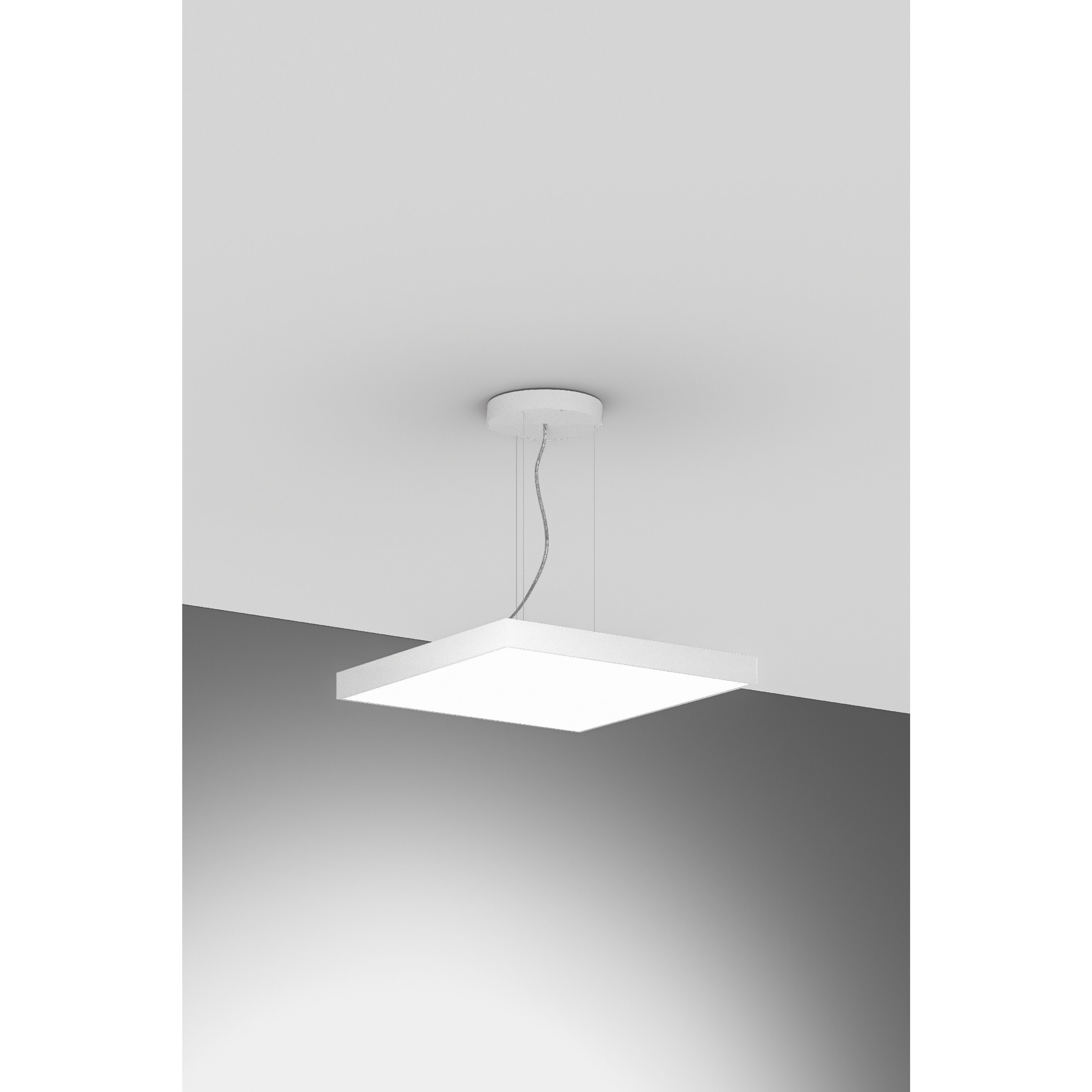 Jazz LED 24 inch White Pendant Ceiling Light