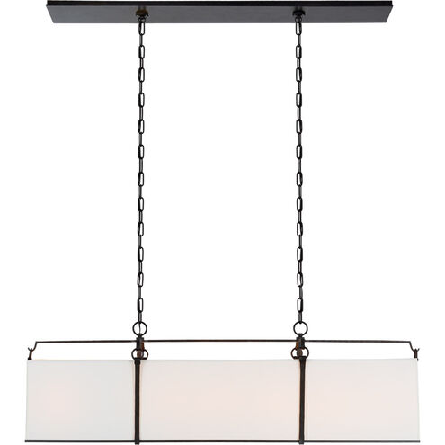 Ian K. Fowler Aspen Linear Chandelier Ceiling Light, Large