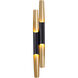 Canada 4 Light 3 inch Matte Black Wall Sconce Wall Light