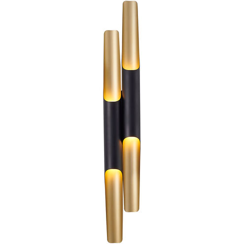 Canada 4 Light 3 inch Matte Black Wall Sconce Wall Light