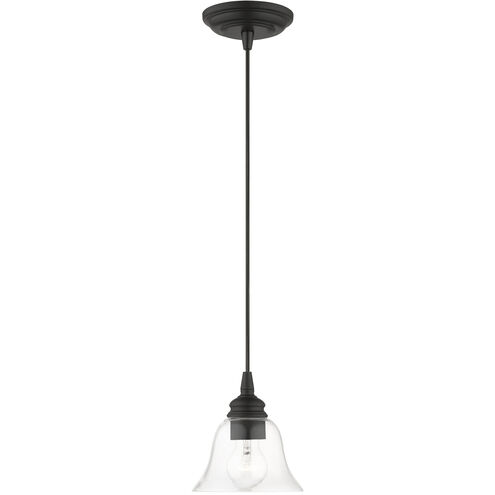 Moreland 1 Light 6 inch Black Single Pendant Ceiling Light, Single