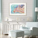 Animals Turquoise and Blue and Pink and Multi Framed Art