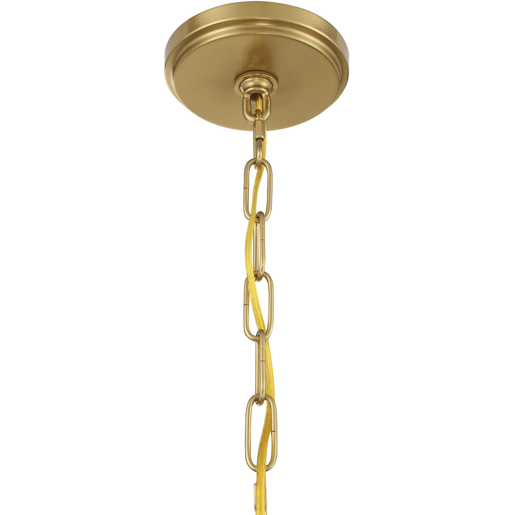 Jennings 3 Light 16.13 inch Warm Brass Pendant Ceiling Light