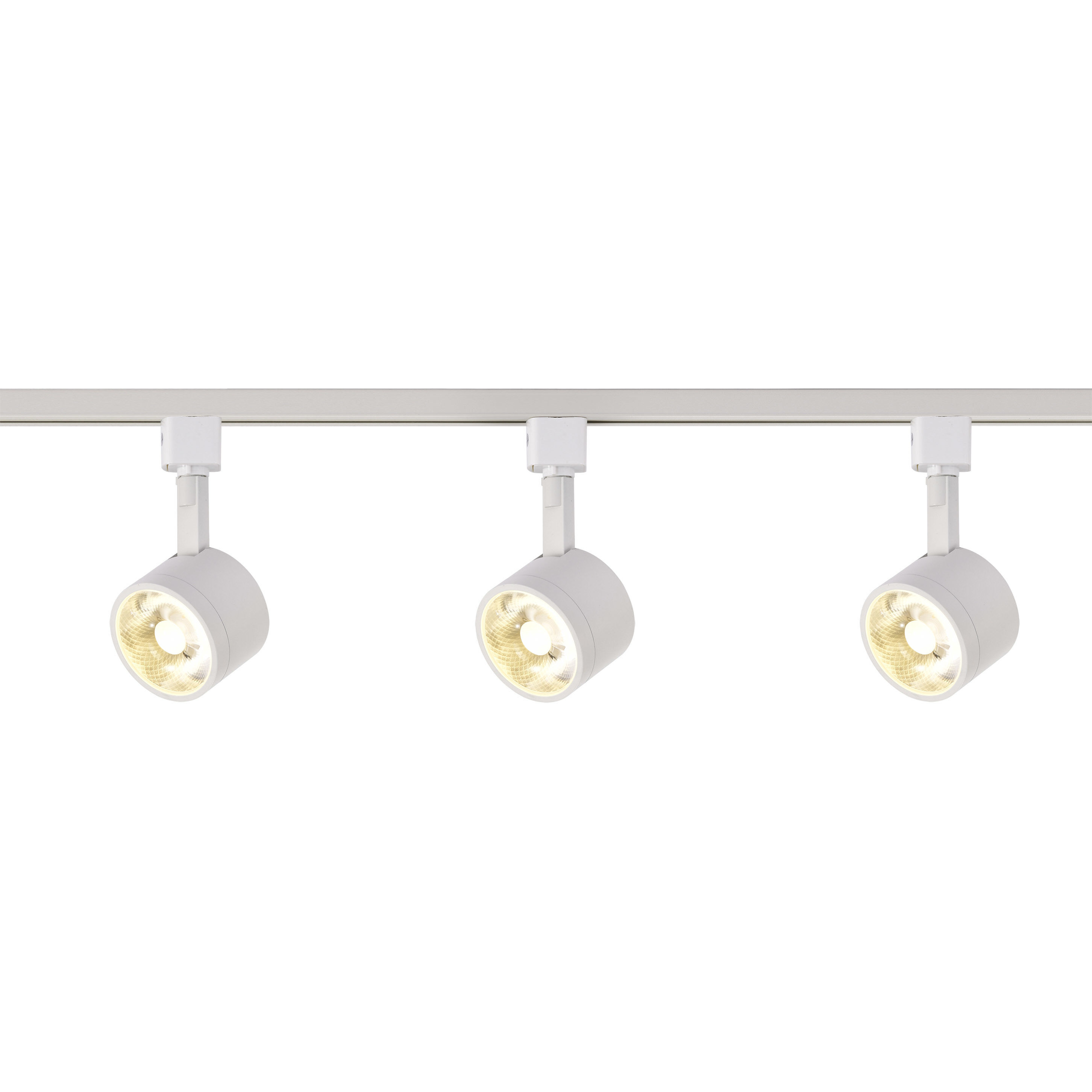 Brentwood 3 Light 120V White Track Kit Ceiling Light