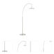 Sailee 84 inch 30.00 watt Brushed Nickel Arc Lamps Portable Light