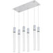Weston 6 Light 32 inch Chrome Pendant Ceiling Light