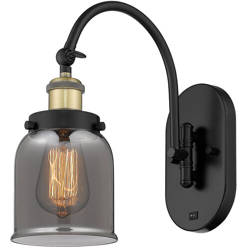 Franklin Restoration Bell 1 Light 5 inch Black Antique Brass Sconce Wall Light