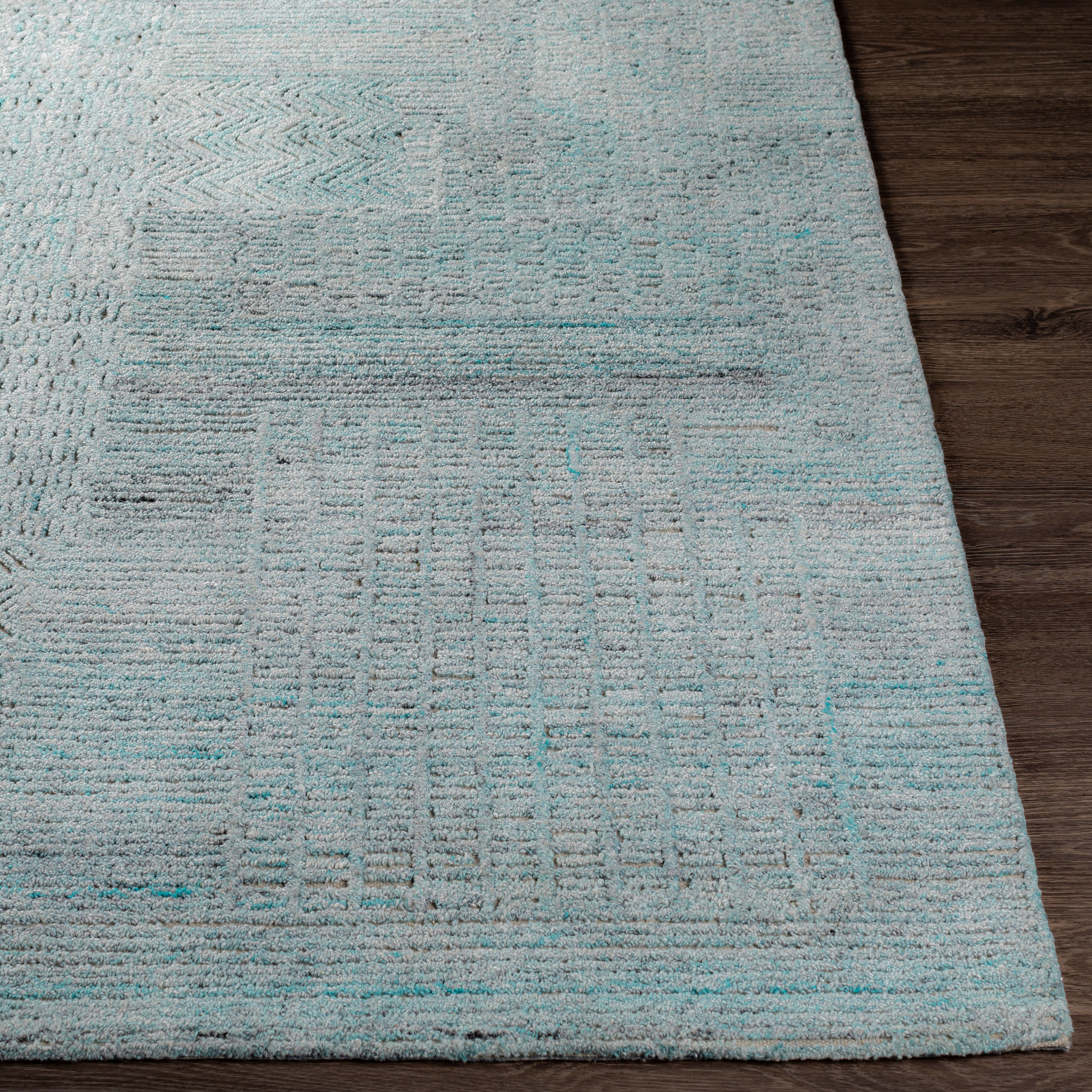 Rosario 90 X 60 inch Denim Rug in 5 x 8, Rectangle