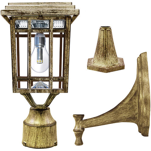 Prairie LED 14 inch Weathered Bronze Post Lighting