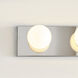 Center Stage 4 Light 24 inch Chrome Bath Vanity Wall Sconce Wall Light