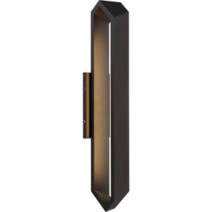 Pitch LED 4.75 inch Coal Wall Mount Wall Light, Outdoor