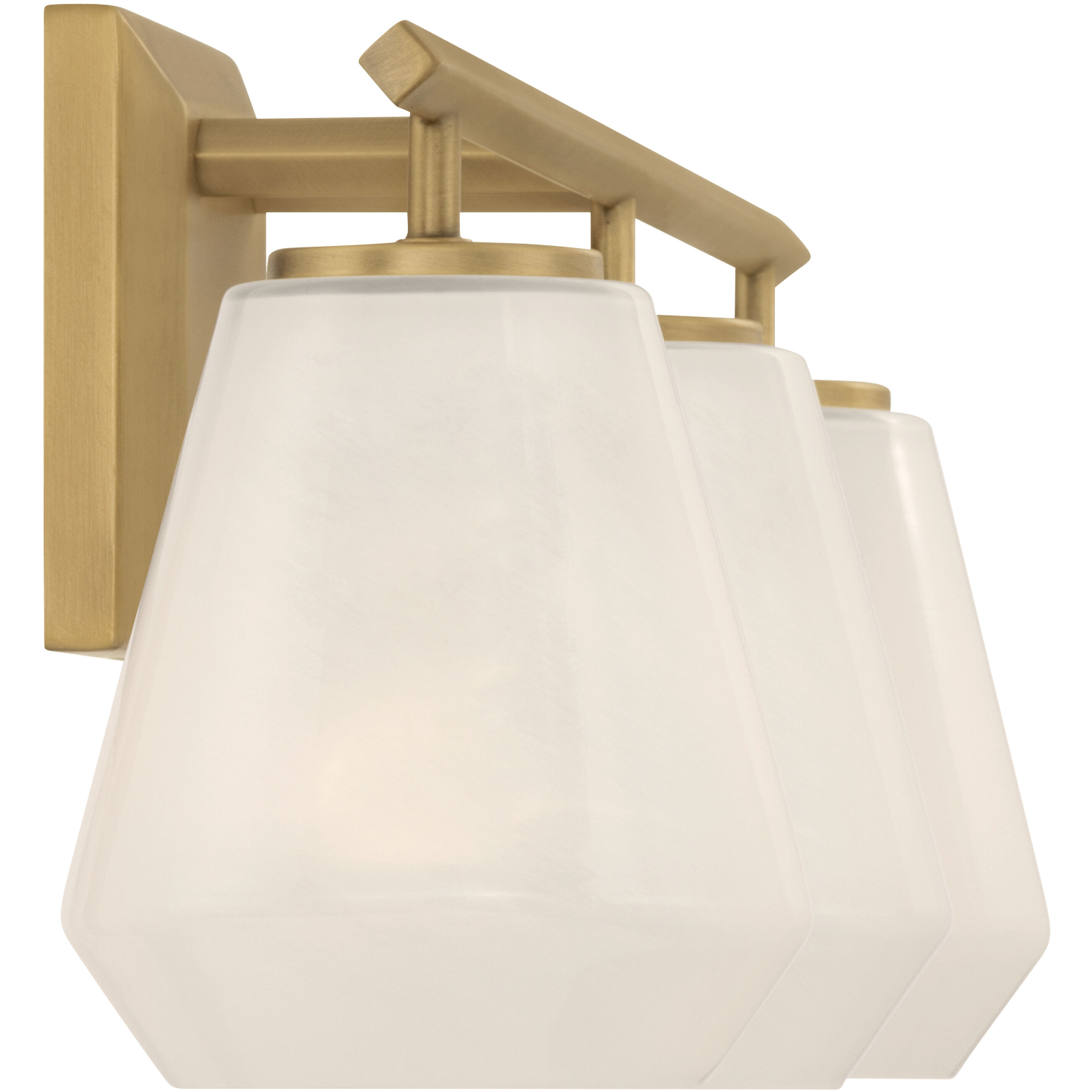 Siena 3 Light 22.75 inch Legacy Brass Vanity Wall Light