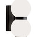 Celeste Sconce Wall Light in Matte Black